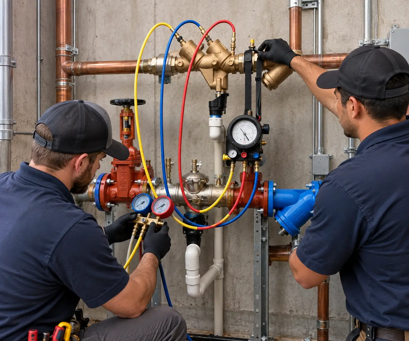 Backflow-Testing