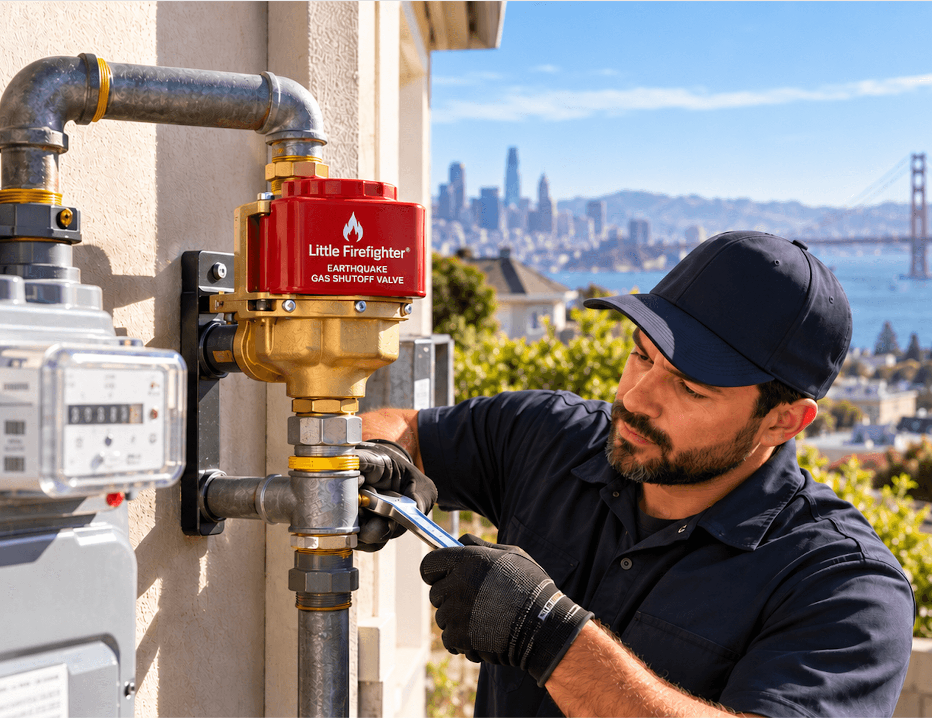 Seismic Gas Shutoff Valve Installation in the San Francisco Bay Area